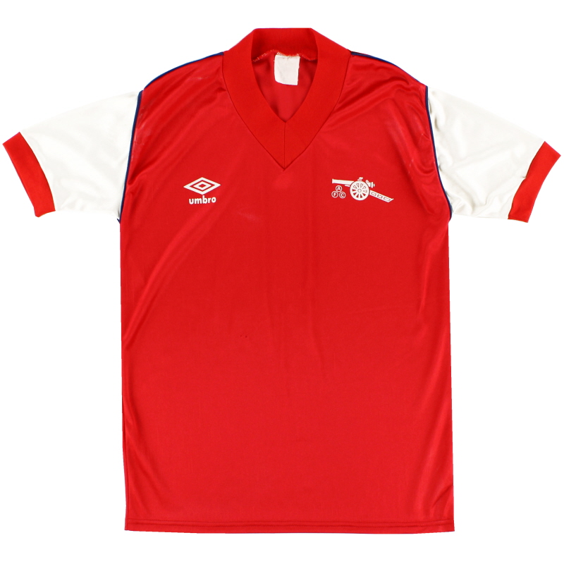 1982-84 Arsenal Umbro Home Shirt S