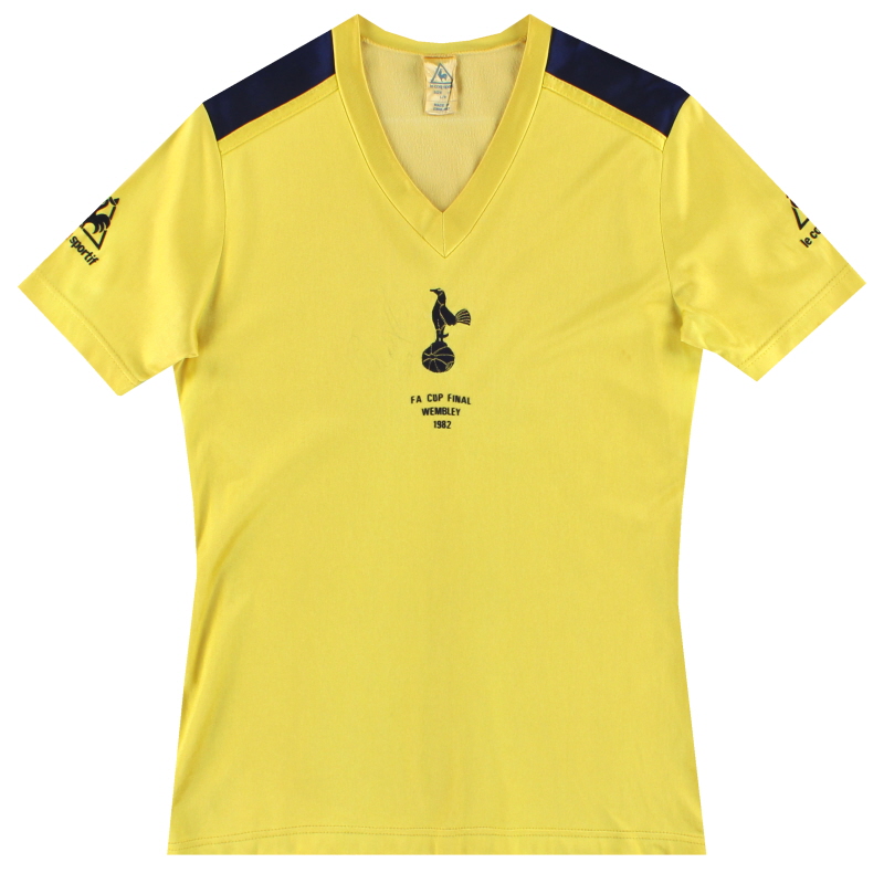 1982 Tottenham Le Coq Sportif 'FA Cup Final' Away Shirt L.Boys