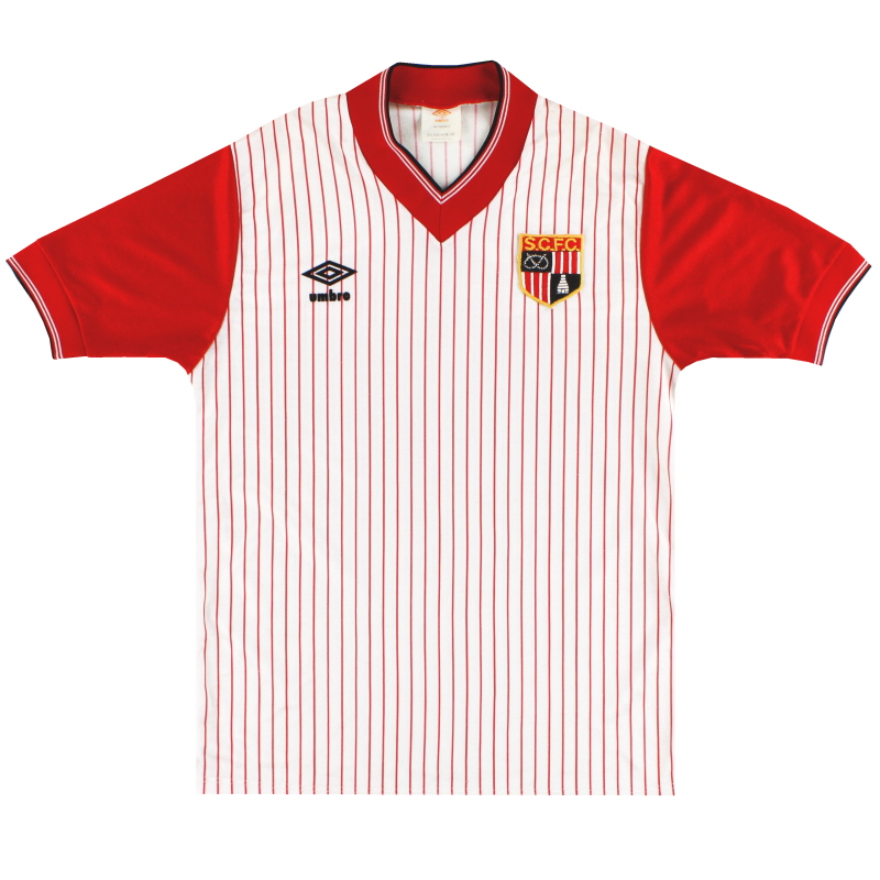1983-85 Stoke City Umbro Home Shirt M