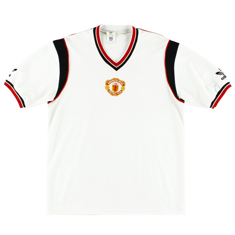 1984-86 Manchester United adidas Away Shirt L