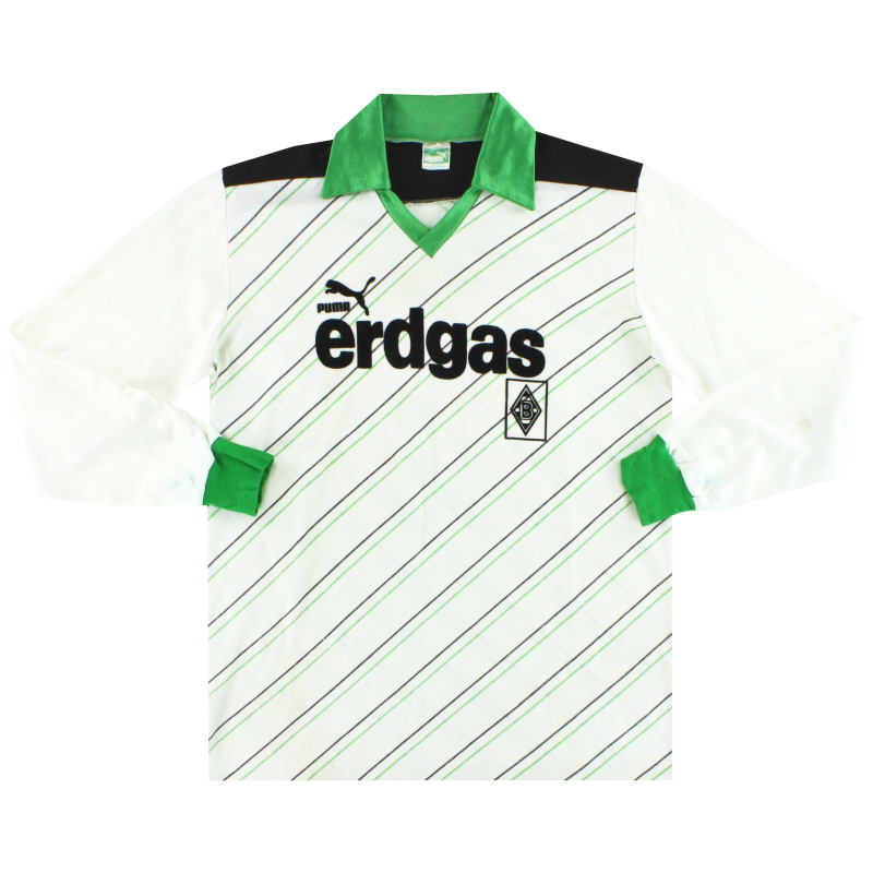 1985-87 Borussia Monchengladbach Puma Home Shirt L/S L