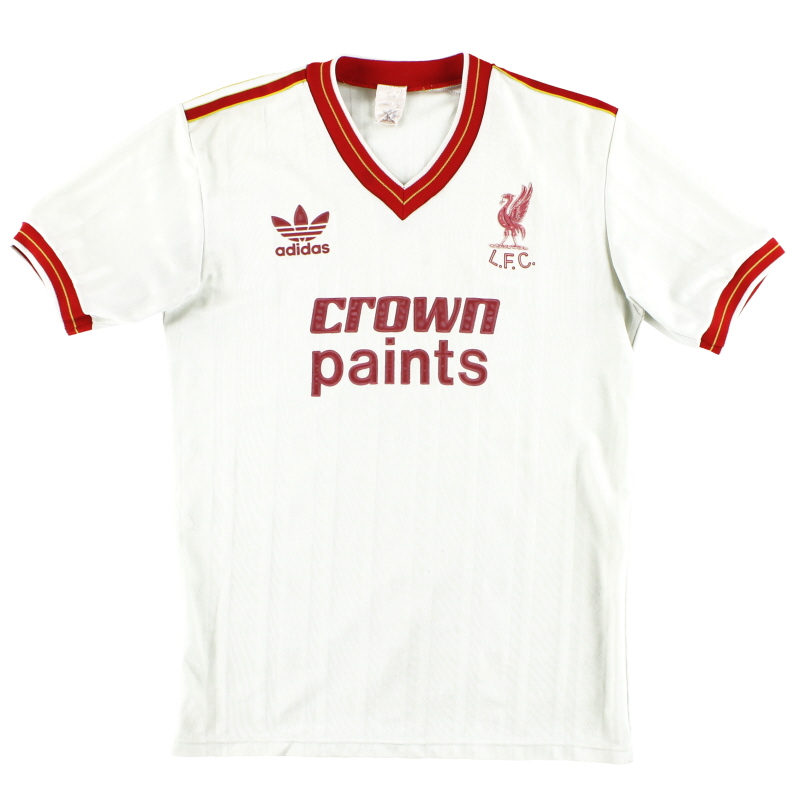 1986-87 Liverpool adidas Away Shirt S