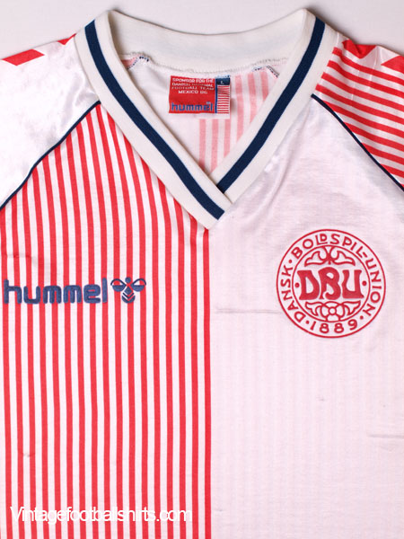 DENMARK WORLD CUP 1986 AWAY SHIRT S M L XL 
