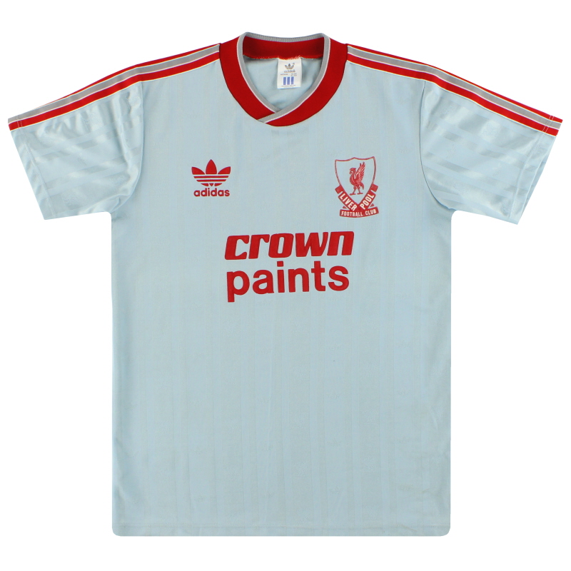 1987-88 Liverpool adidas Away Shirt L.Boys