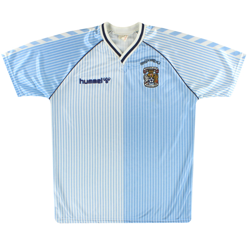 1987-89 Coventry Hummel 'FA Cup Winners' Home Shirt M