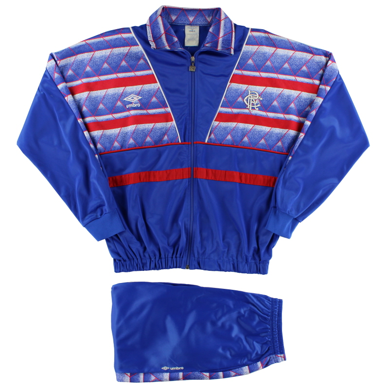 1987-90 Rangers Umbro Tracksuit L