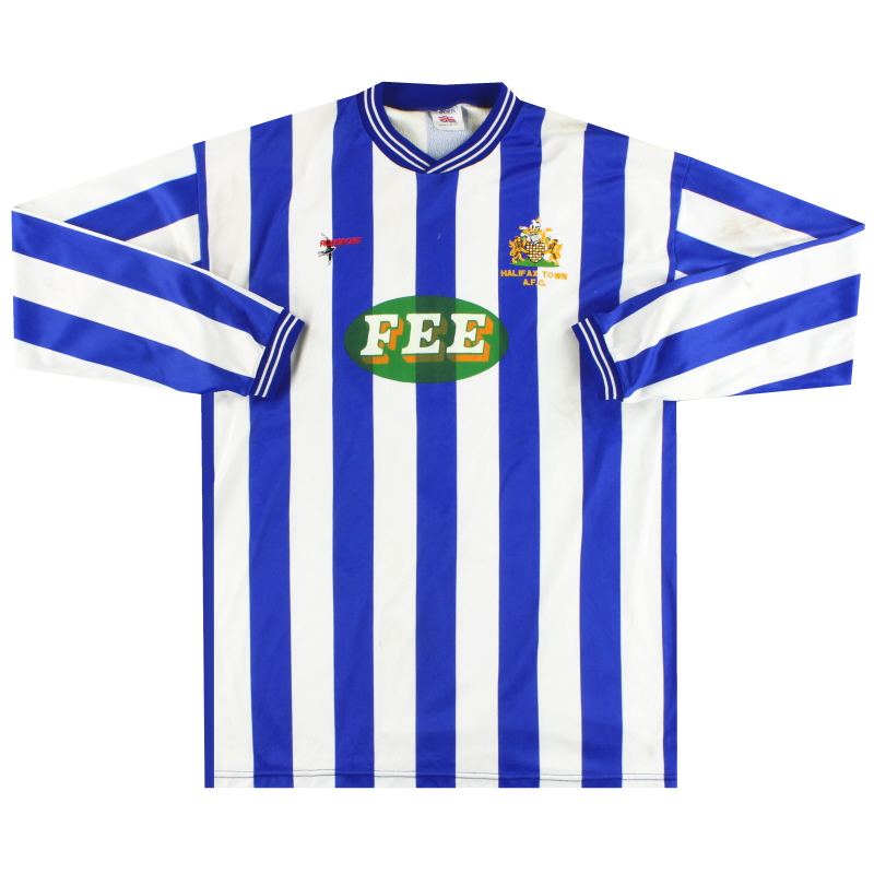 1988-89 Maglia Halifax Town Player Issue Home L/SL