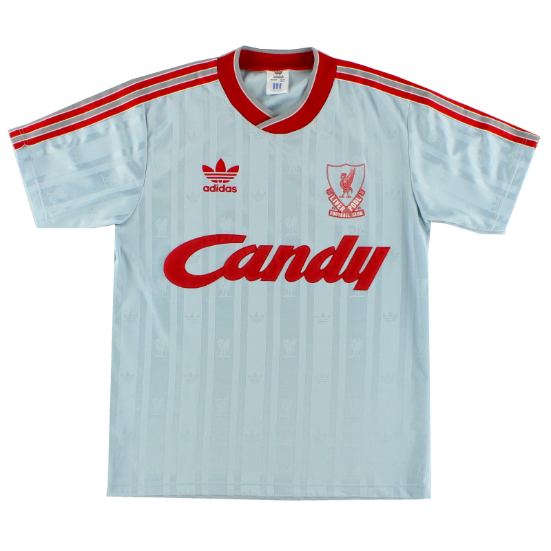 1988-89 Liverpool adidas Away Shirt XL