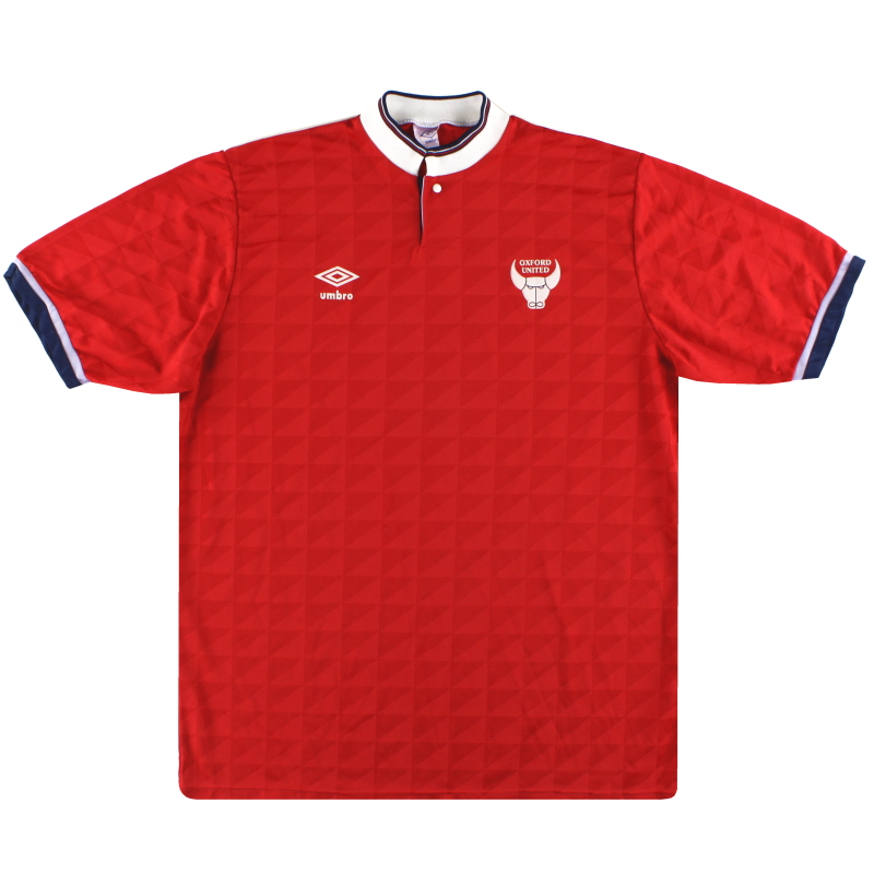 1988-89 Oxford United Umbro Away Shirt L