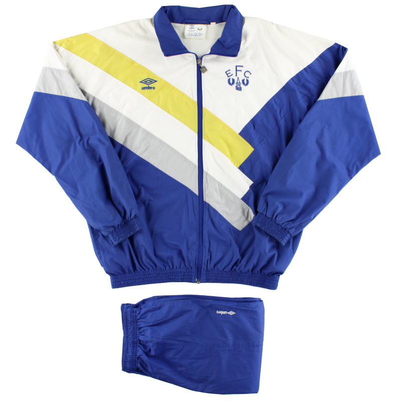 1988-90 Everton Umbro Tracksuit XL