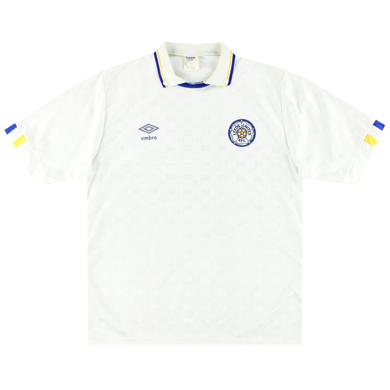 1988-90 Camiseta Leeds Umbro Home L