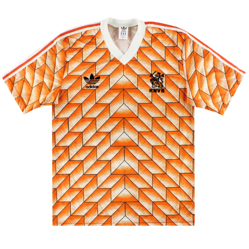 1988 Holland adidas Home Shirt M