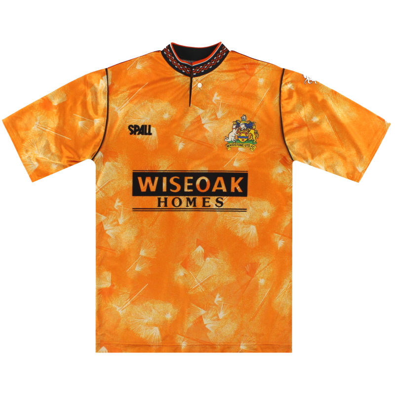1989-90 Maidstone United Spall Home Shirt Y