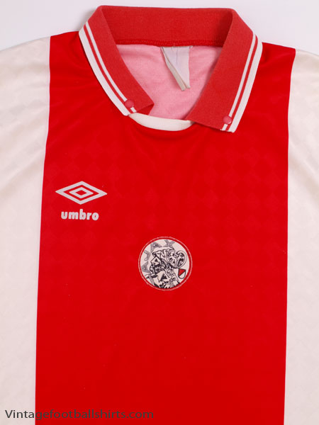 Maglia Calcio Vintage Football Shirt Ajax Jersey 1989/91 