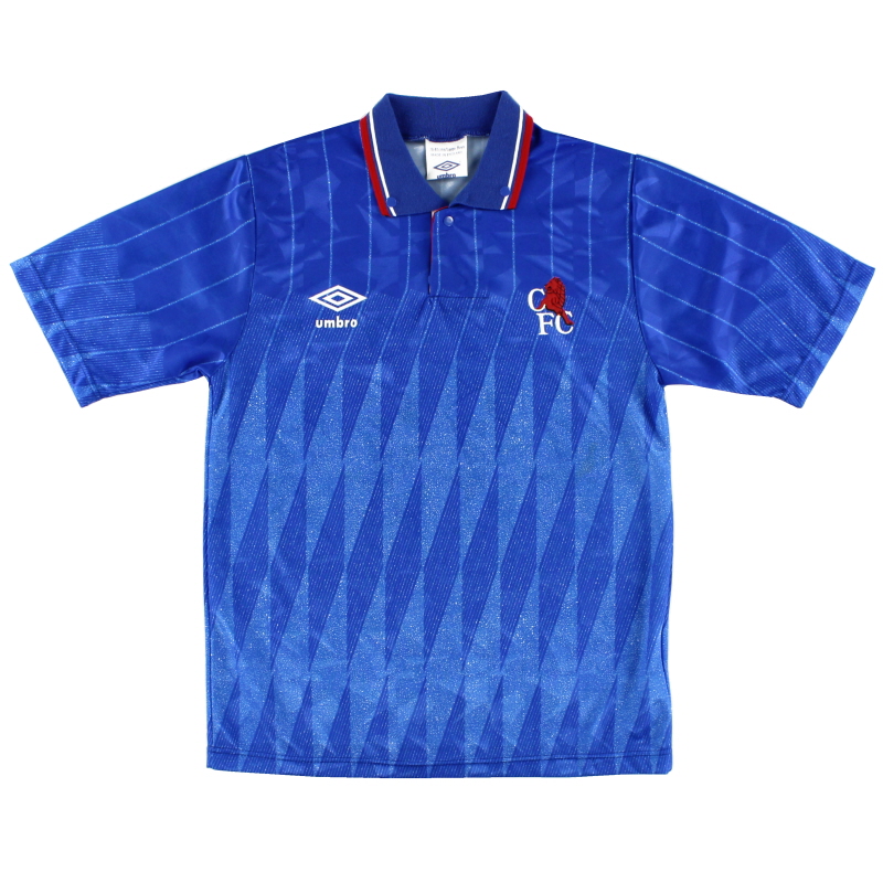 1989-91 Chelsea Umbro Home Shirt S.Boys