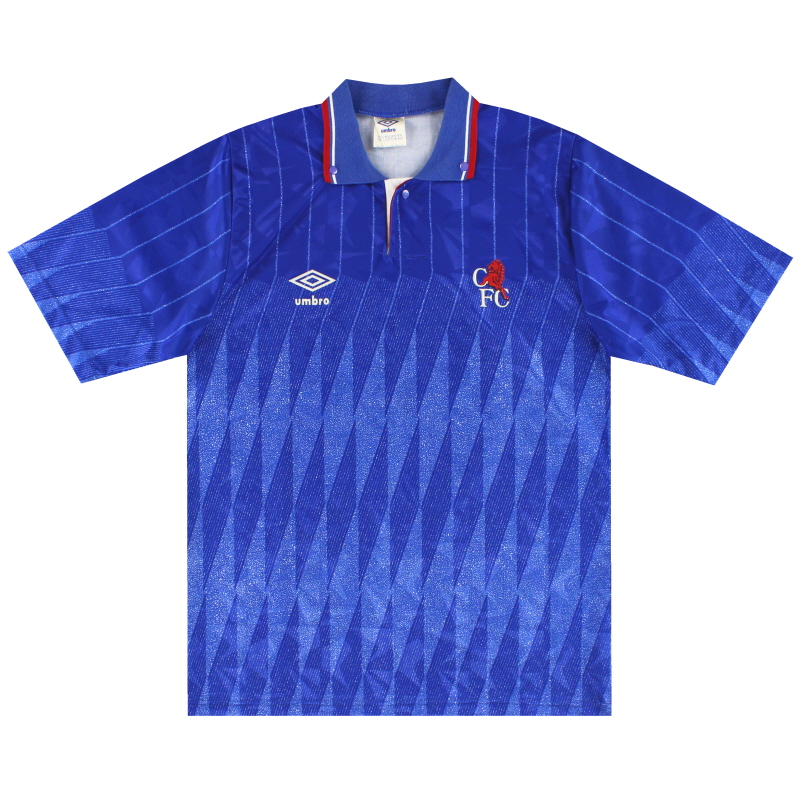 1989-91 Chelsea Umbro Home Shirt *As New* S
