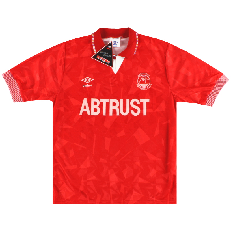 1990-92 Aberdeen Umbro Home Shirt *w/tags* M - 722265
