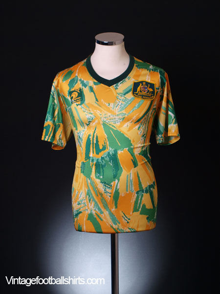 1990-92 Australia Home Shirt *Mint* L