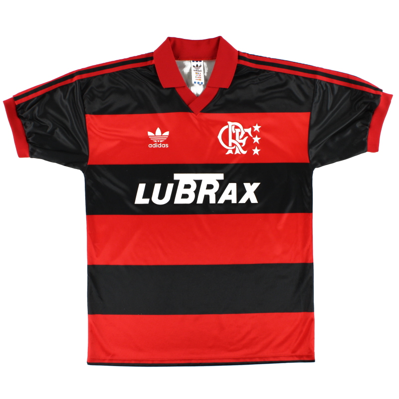 Fracaso vencimiento Comprometido 1990-92 Camiseta Flamengo adidas Primera L