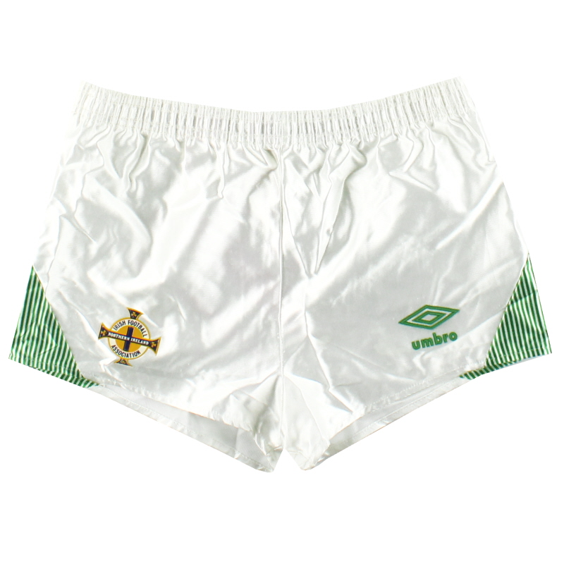 1990-92 Northern Ireland Umbro Home Shorts XS