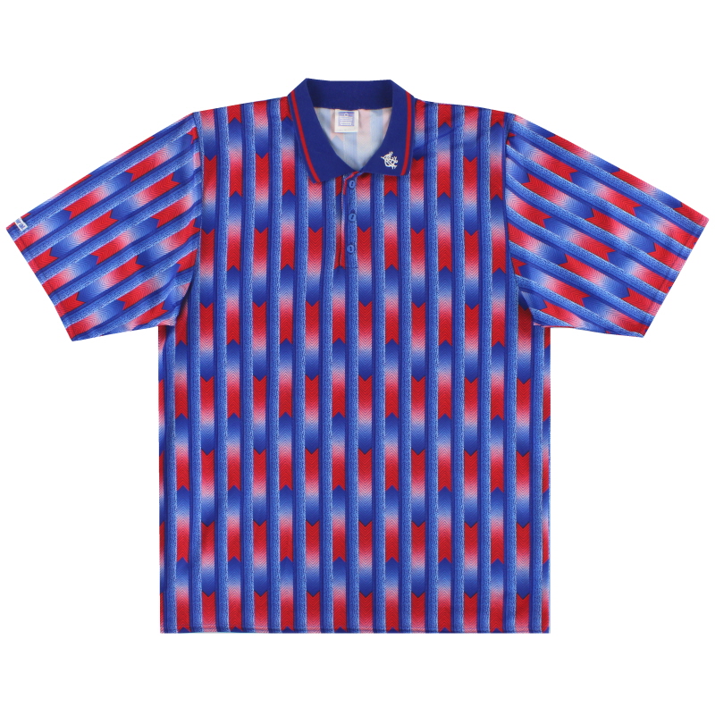 1990-92 Rangers Admiral Leisure Shirt L