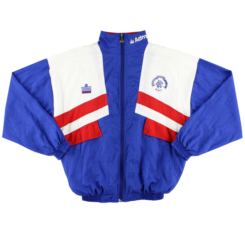 1990-92 Rangers Admiral Shell Jacket S