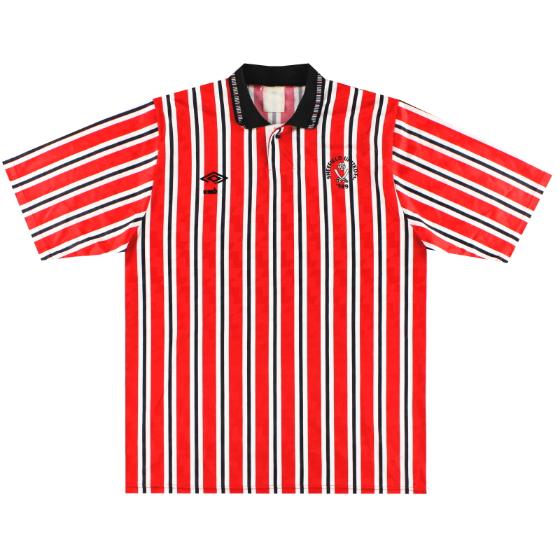 1990-92 Sheffield United Umbro Home Shirt S