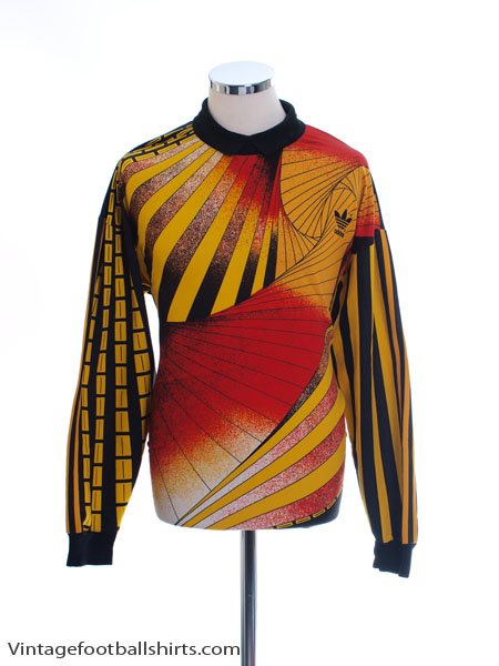 Abstracción Pagar tributo Irradiar 1990-94 adidas Goalkeeper Shirt # 1 XL