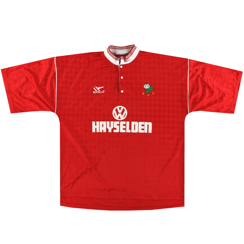 1991-92 Barnsley Gola Home Shirt XL