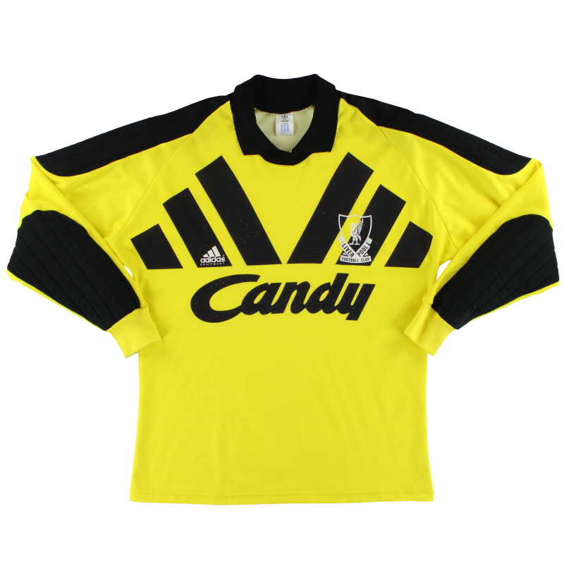 1991-92 Liverpool adidas Goalkeeper Shirt M