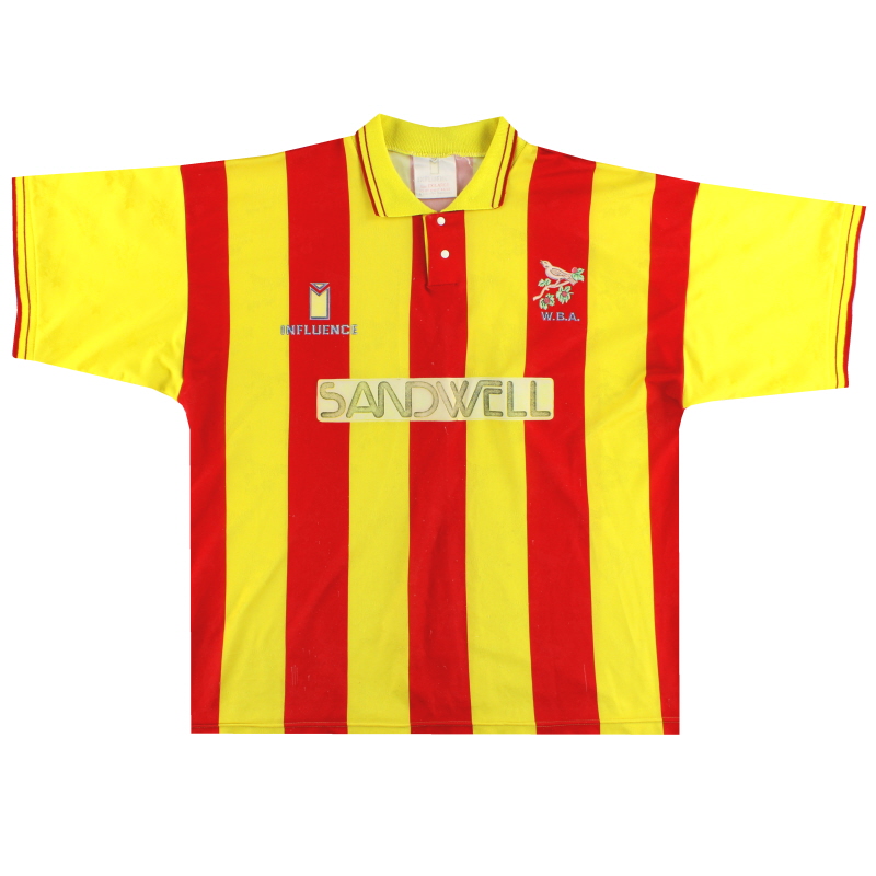 1991-92 West Brom Away Shirt XL