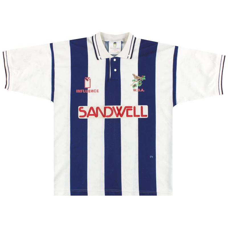 1991-92 Maglia Home West Brom S