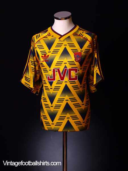 arsenal 1991 away shirt