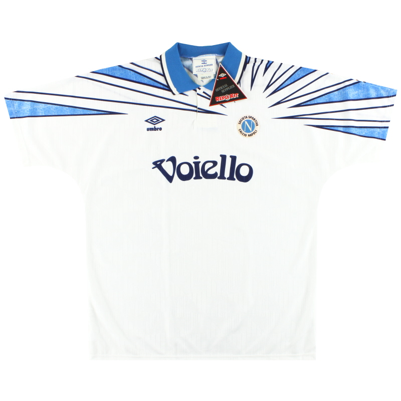 1991-93 Napoli Umbro Away Shirt *BNIB* XL