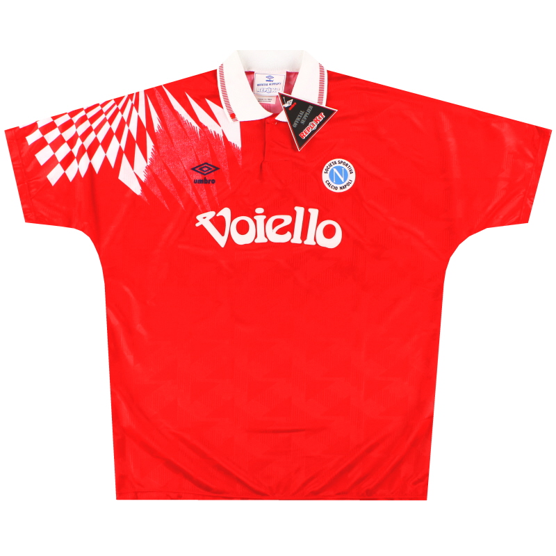 Kemeja Ketiga Napoli Umbro 1991-93 *dengan tag* XL - 722390