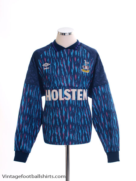 Tottenham 1991 Goalkeeper Shirt average Size Faded Adults 