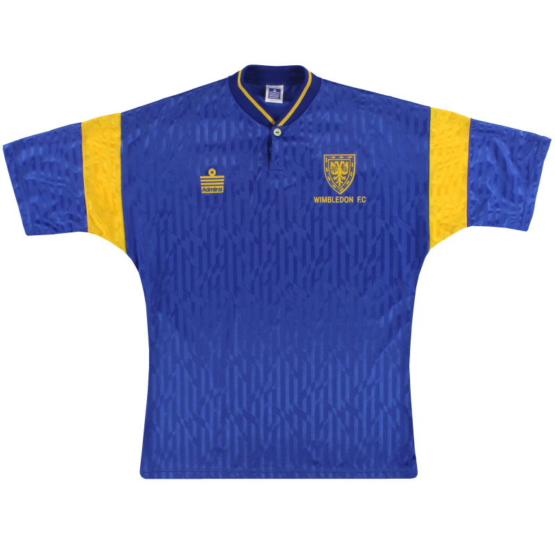 1991-93 Camiseta local Admiral de Wimbledon S
