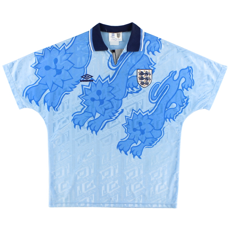 1992-93 England Third Shirt S.Boys
