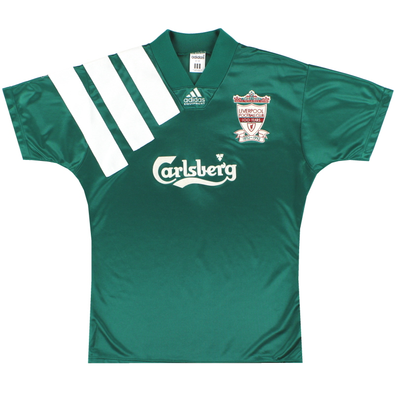 1992-93 Liverpool maillot extérieur centenaire M / L