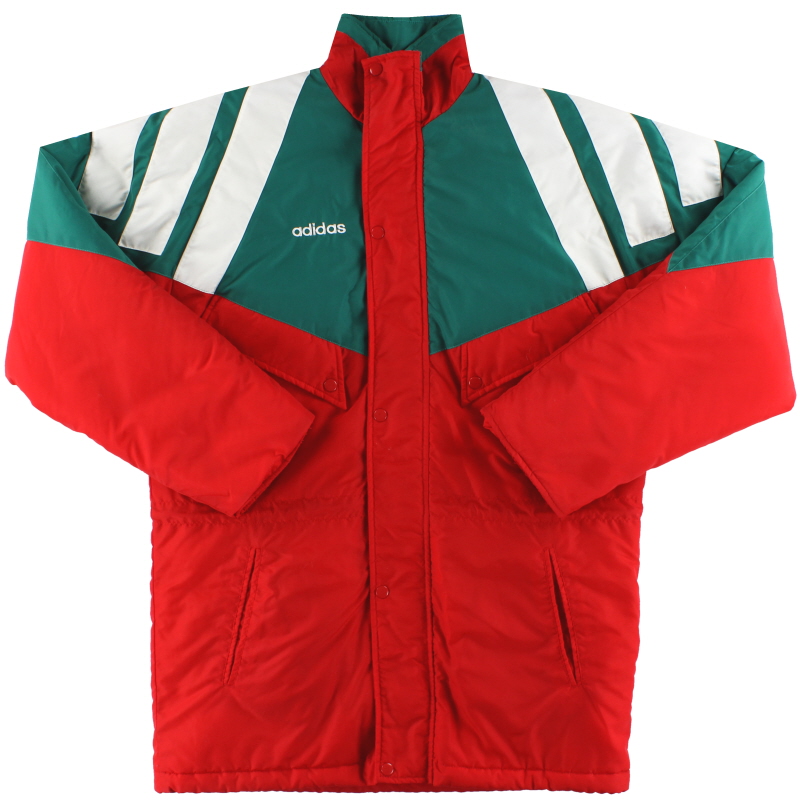 1992-93 Liverpool adidas Padded Bench Coat *Mint* M