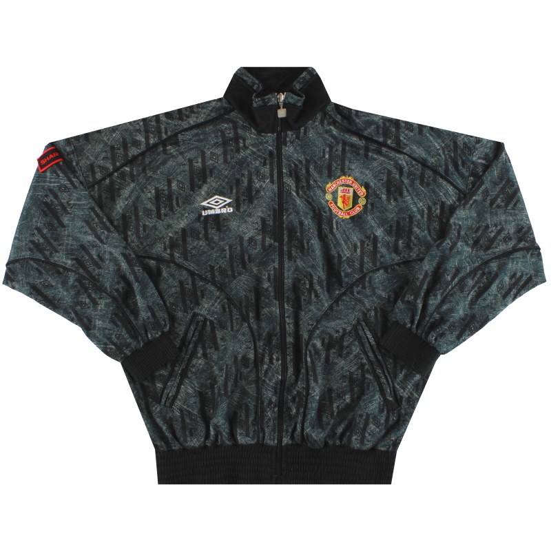 1992-93 Manchester United Umbro Track Jacket M