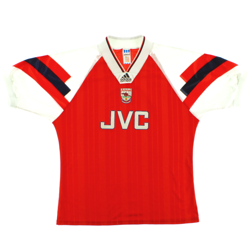 1992-94 Arsenal adidas Home Shirt Y