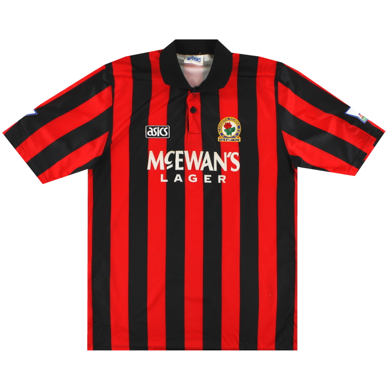 1992-94 Blackburn Asics Player Issue Away Shirt L