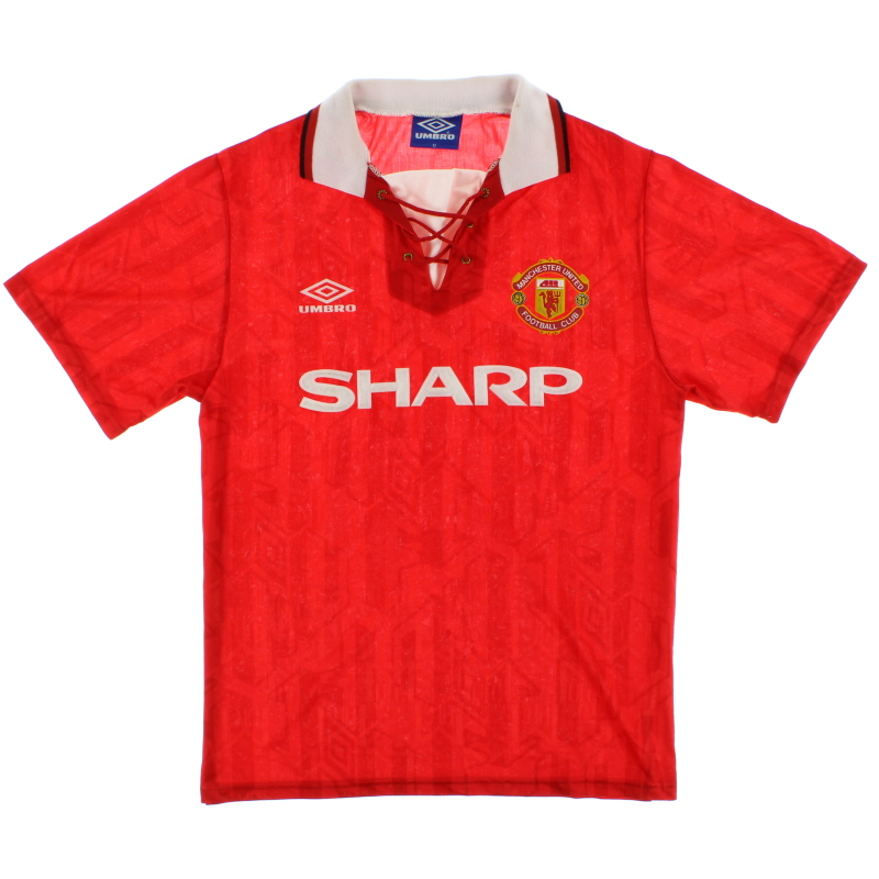 1992-94 Manchester United Home Shirt M