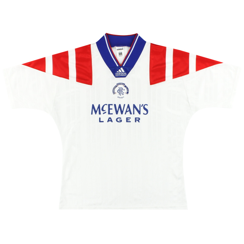 1992-94 Camiseta adidas de visitante de los Rangers S