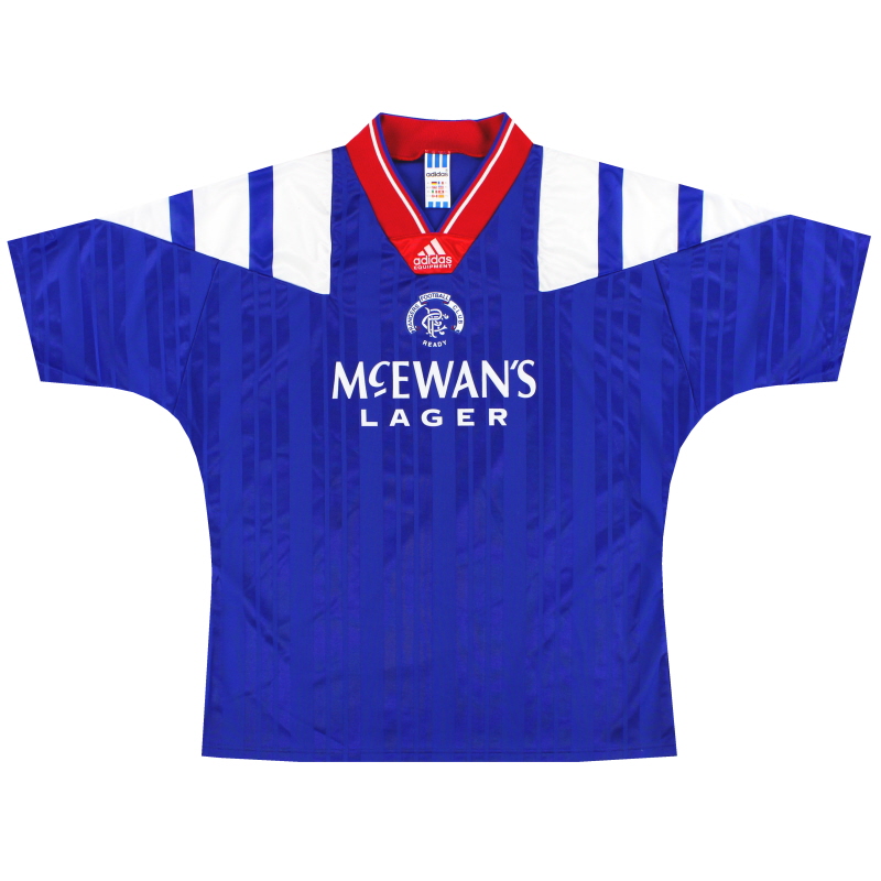 Rangers adidas thuisshirt 1992-94 *Mint* XL