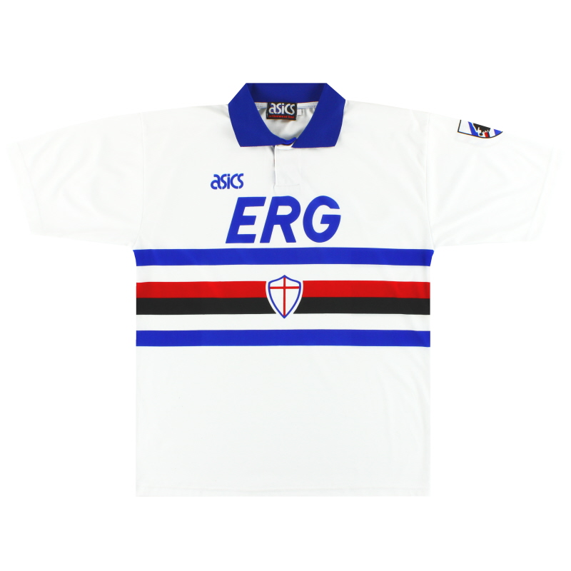 1992-94 Sampdoria Asics Maglia Away XL