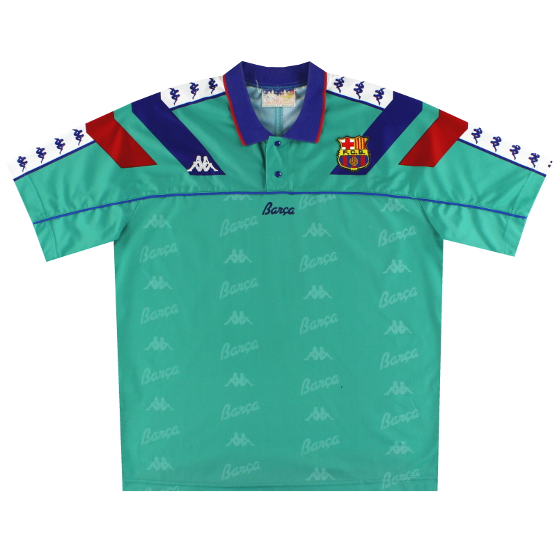 1992-95 Barcelona Kappa Away Shirt L