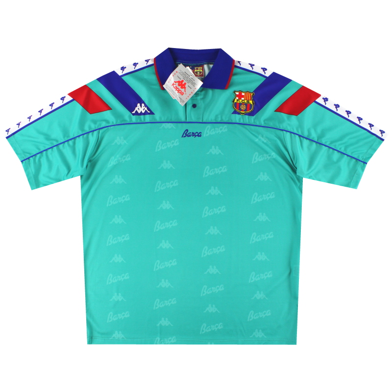 1992-95 Camiseta visitante Kappa del Barcelona *BNIB* XL