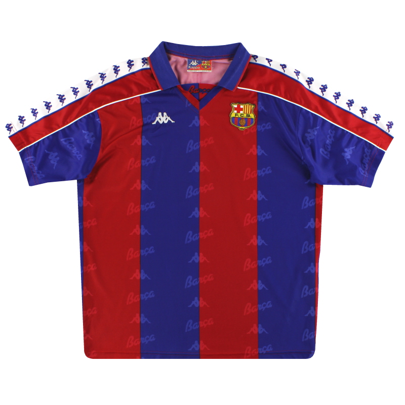 1992-95 Barcelona Kappa Home Shirt S